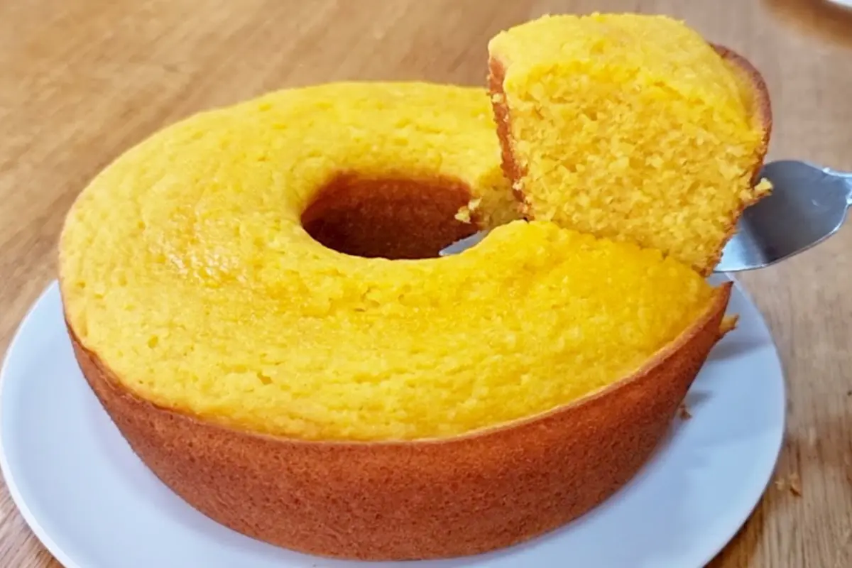 Bolo de Abóbora com Coco